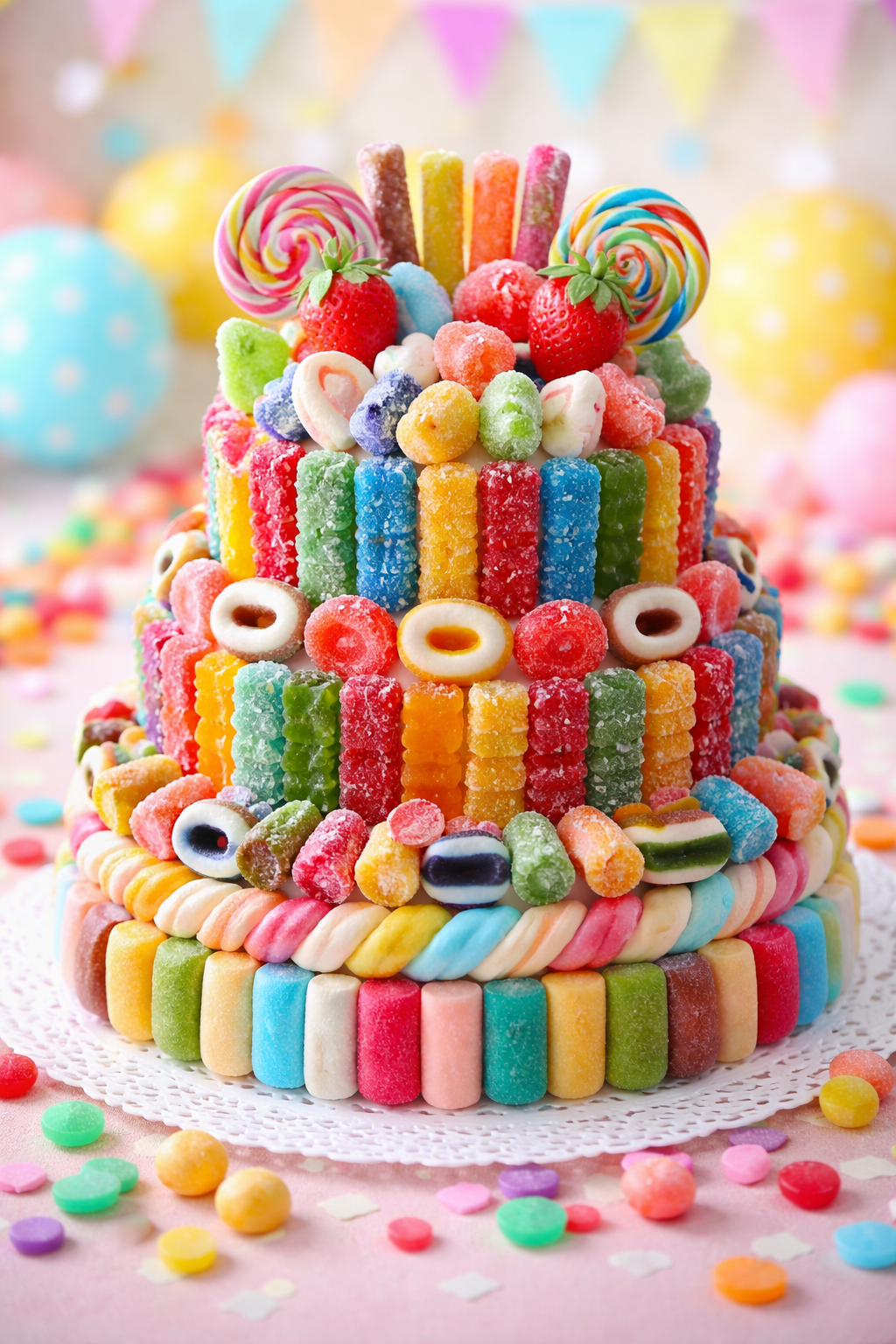 Gâteau de bonbons 🍬