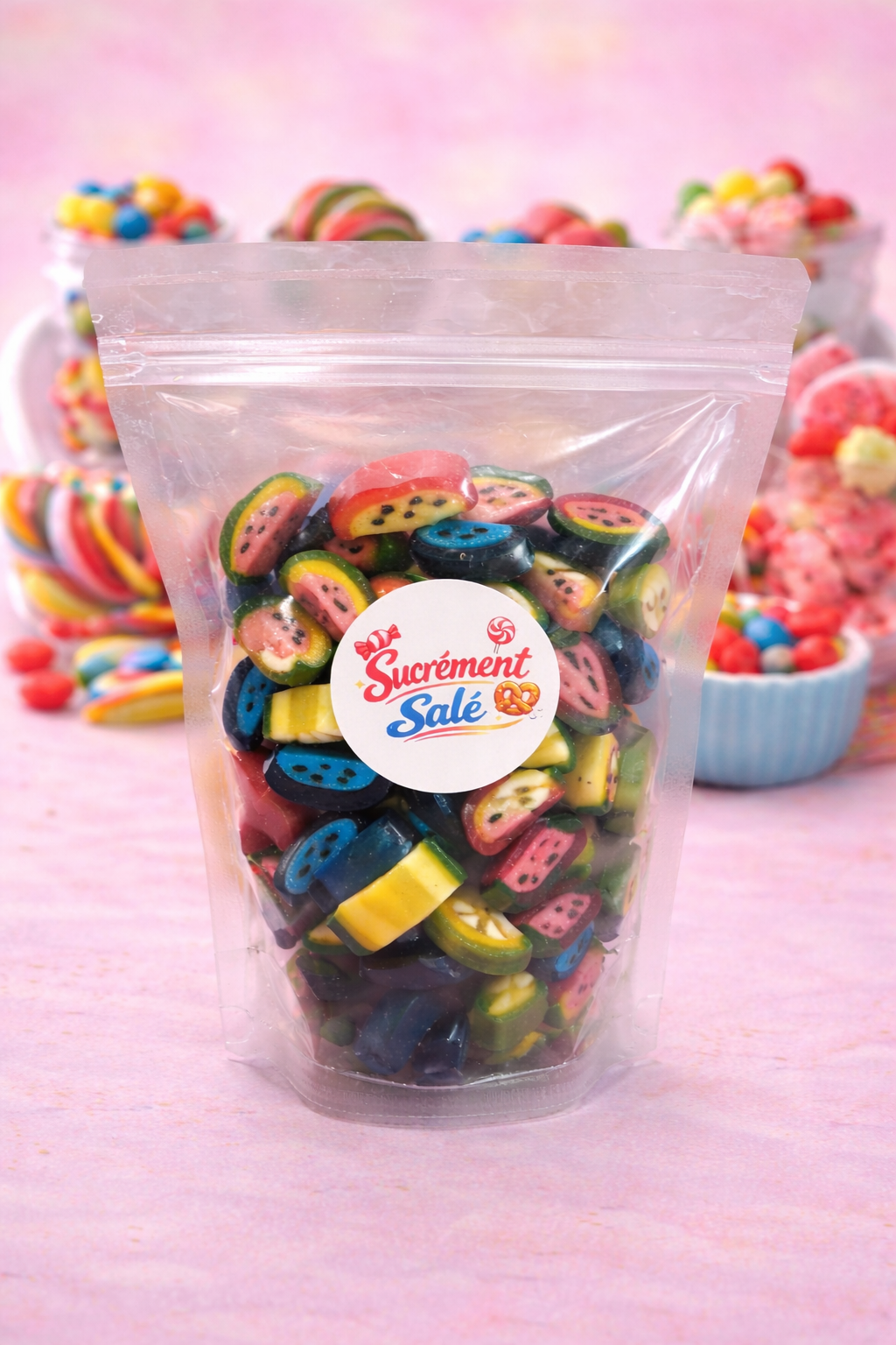 Mix Tranches de Fruits 🍬VIDAL - 500g
