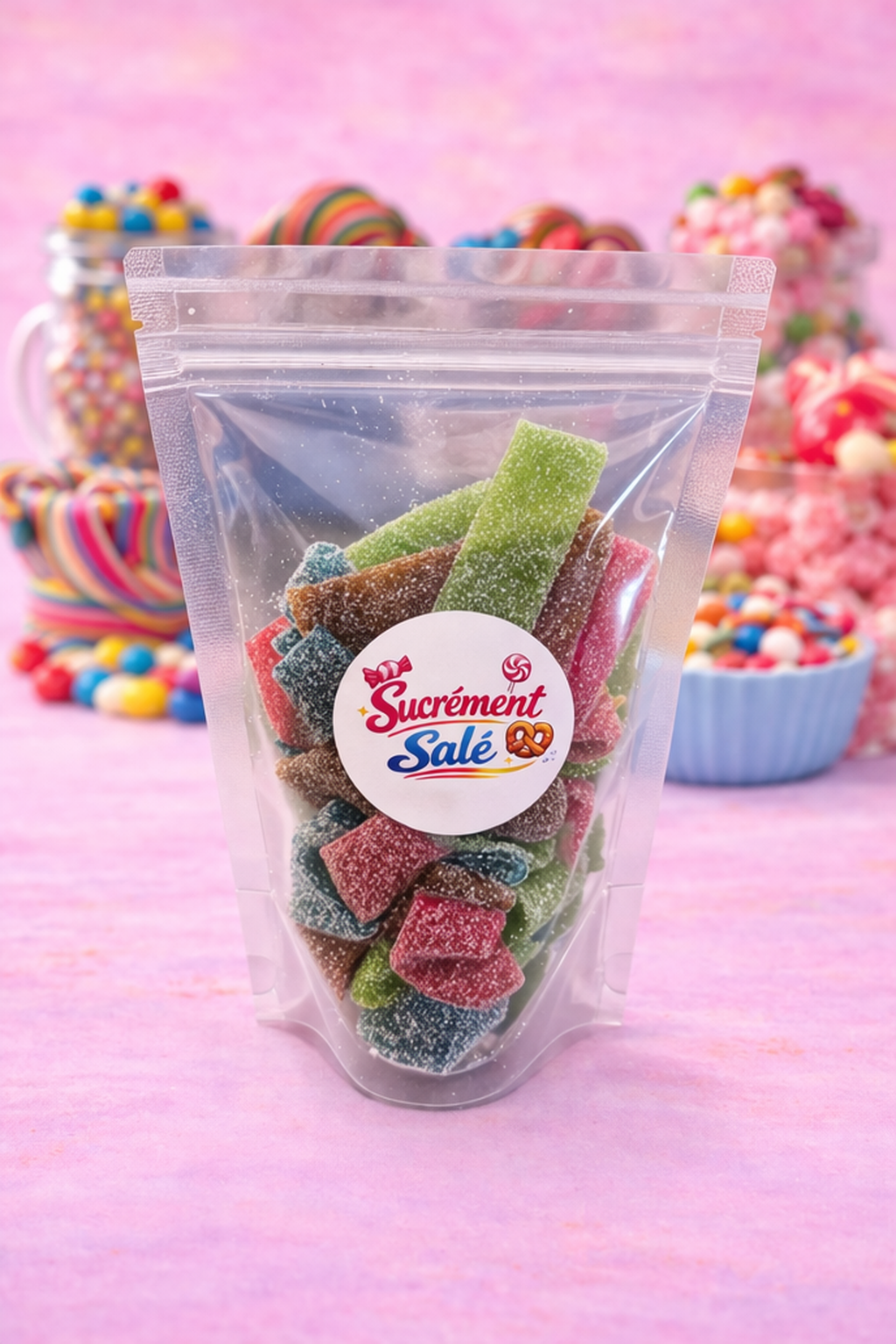 Mix Ceintures Acidulées🍬JAKE- 400g