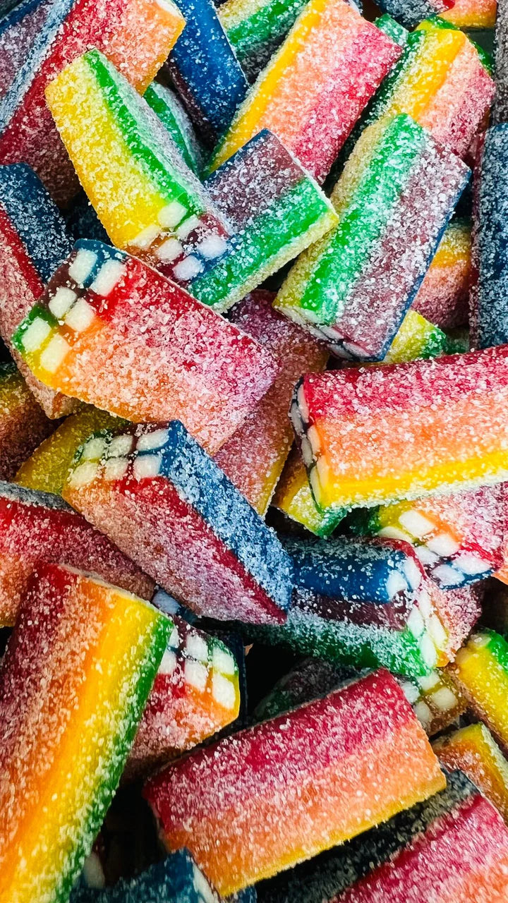 Brique Multicolore Acidulée🍬 DAMEL - 100g
