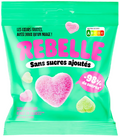Cœur Fluffy sans Sucres Ajoutés🍬Rebelle - Sachet de 50g