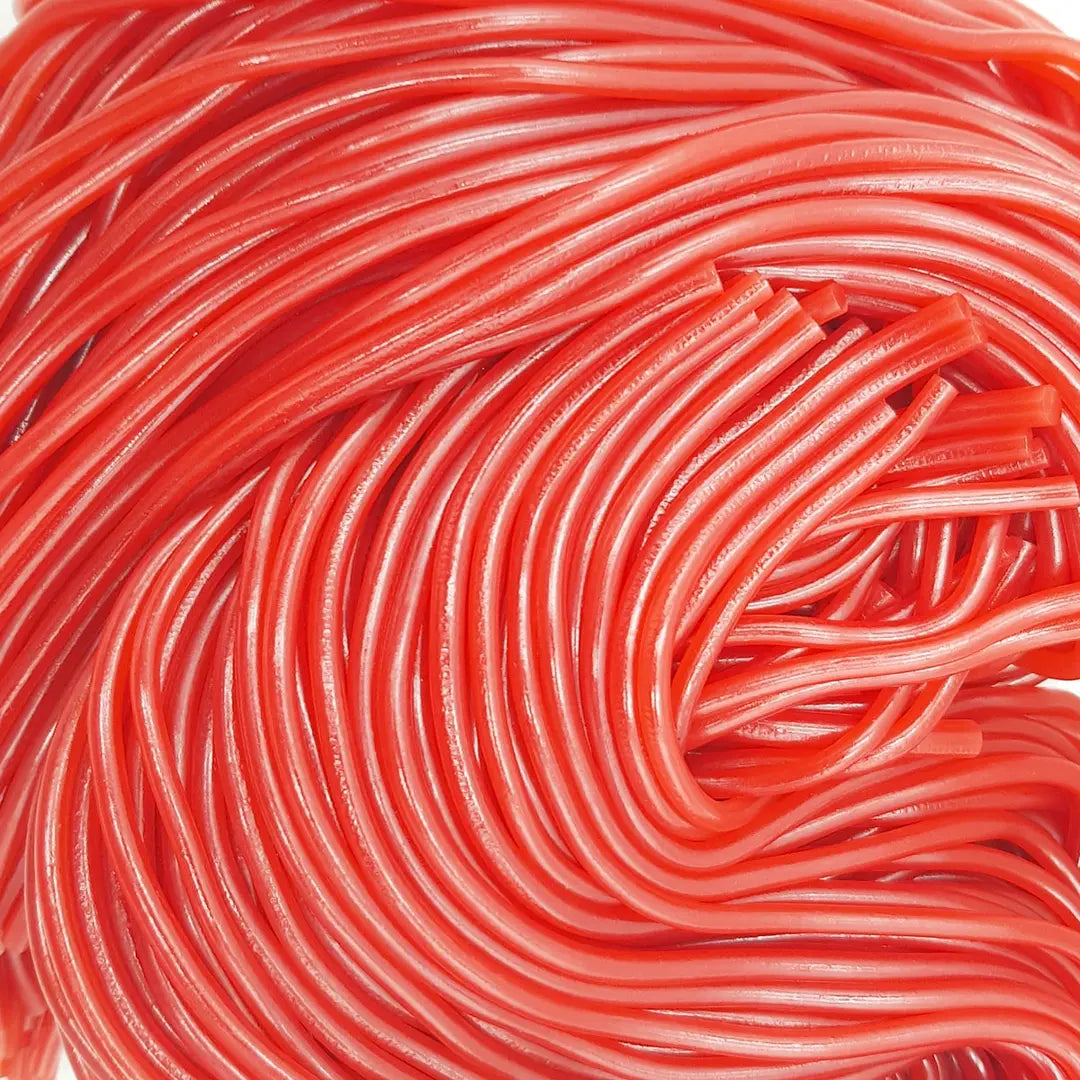 Lassos Lisses Fraise 🍬MAP - Lot de 10
