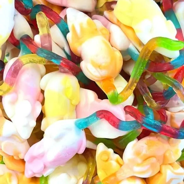 Souris🍬 TROLLI - Lot de 6