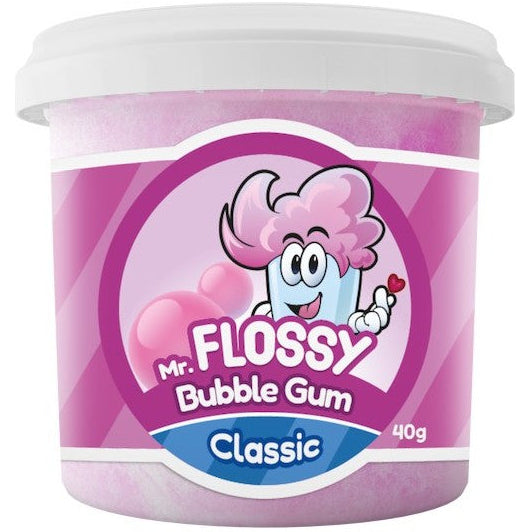 Barbe à Papa Bubble Gum🍬MR. FLOSSY - L'unité