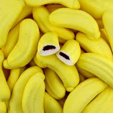 Banane fourré au Chocolat🍬  BULGARI - Lot de 8
